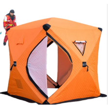 Outdoor Winter Automatic Pop Up Sauna tent Ice Fishing Tent