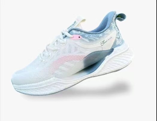 White massage shoes for woman sweat-absorbing fatigue-reducing 