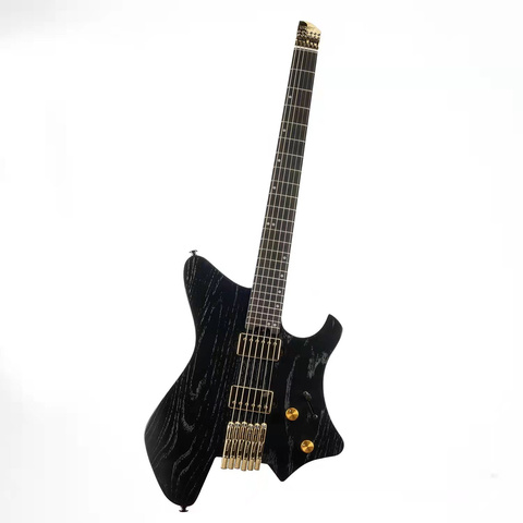 Eart Guitars, GW2-Pro, Roasted Ash Body Headless Electric Guitar