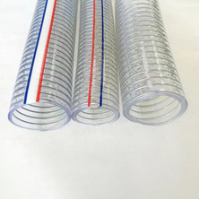 PVC steel wire spiral rein-forced hoses