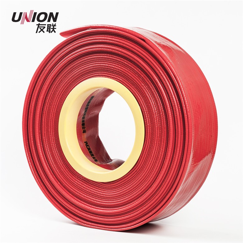 Light weight conventional  PVC layflat hose agricultural irrigation