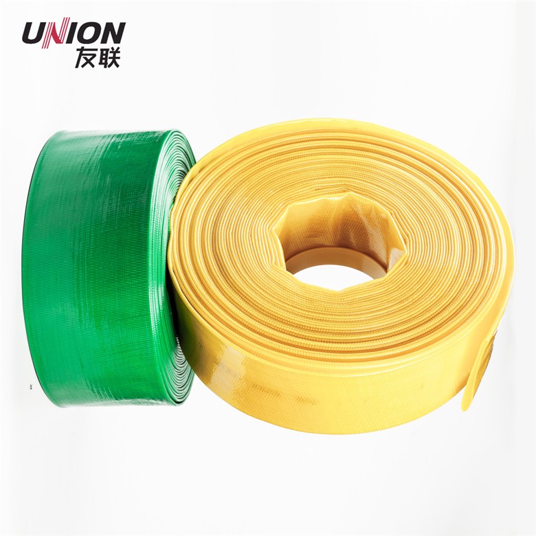 Mining Marine industry mud discharge PVC heavy weight layflat hose