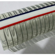 PVC STEEL WIRE REINFORCED HOSE widely used for drawing, conveying water