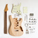 Eart Guitars, EUGK-S3S, DIY Electric Guitar Kit UnfinishedAll Parts 