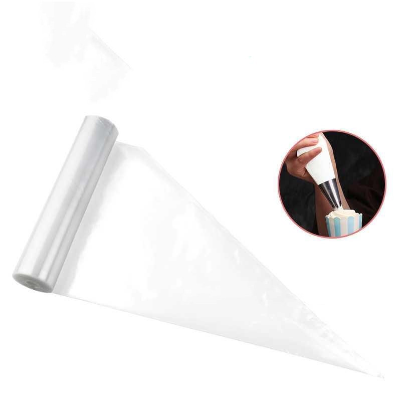 Custom disposable LDPE plastic cream pastry piping bag/icing bag roll