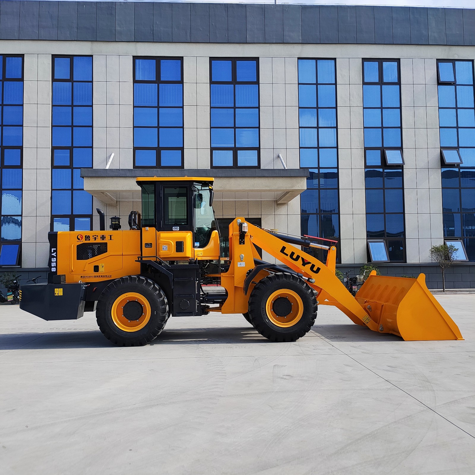 CE Mini Wheel Loader Machine With Low Price For Sale