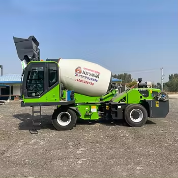 SQMG 2 Cubic Meter Mobile Self Loading Concrete Mixer Truck