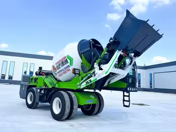 SQMG 4cubic Self Loading Concrete Mixer Rough Terrain Concrete Mixers