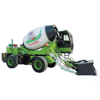 Diesel Portable Mobile 2.6 M3 Self Loading Truck Concrete Mixer