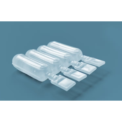 rows plastic ampoule bottle  LEAK DETCTOR light inspection machine