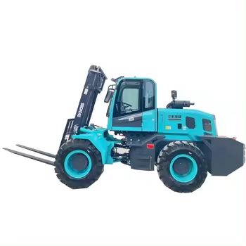 Off Road Forklift 4WD 4x4 3.5 Ton All Rough Terrain Forklift Truck