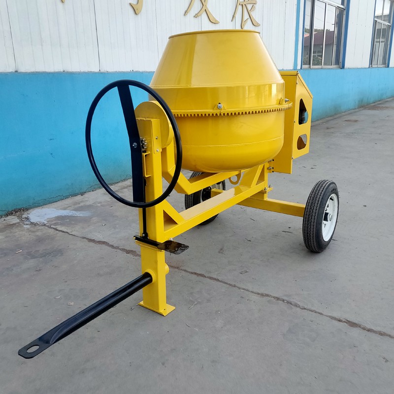 Portable diesel gasoline mini concrete cement mixers machine