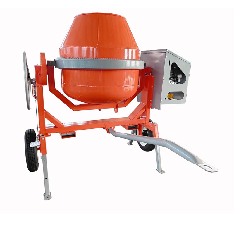 Petrol gasoline portable mobile concrete cement mixer for sale