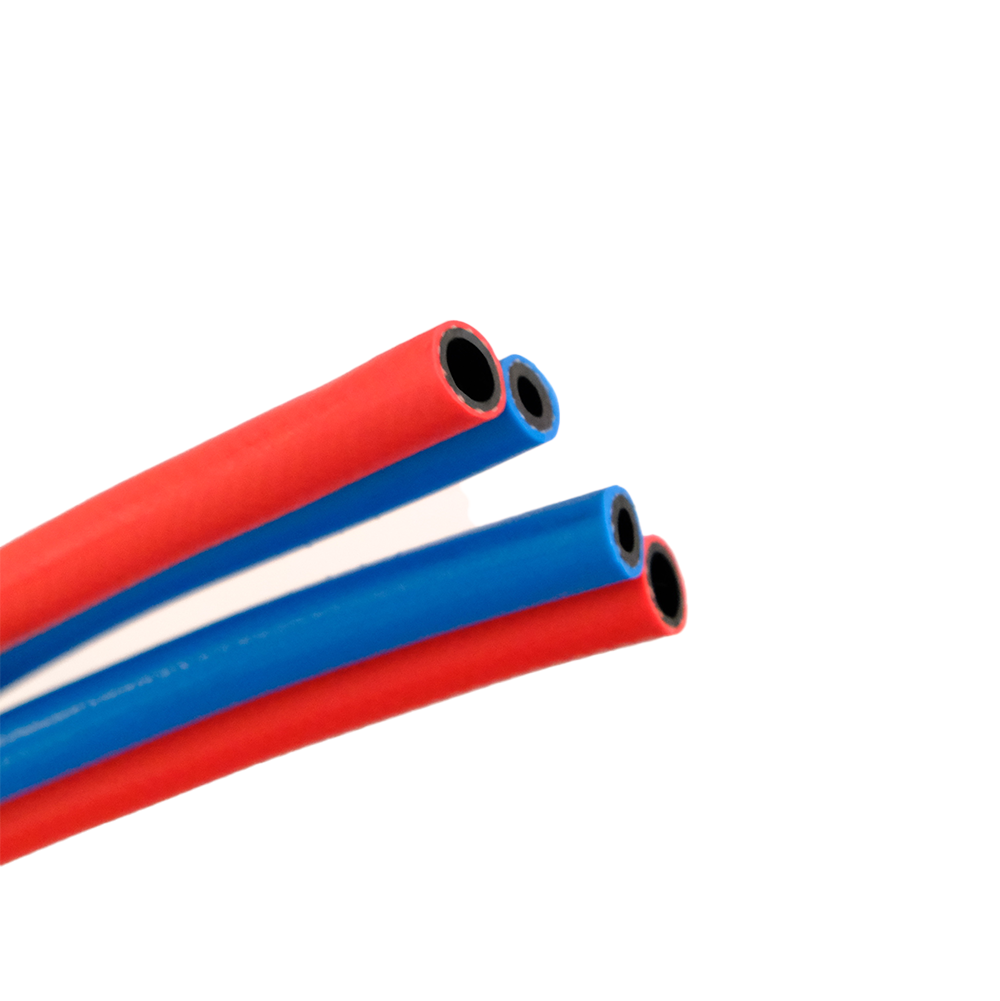 Twin PVC Oxygen Acetylene Welding Hose Plastic Tubing