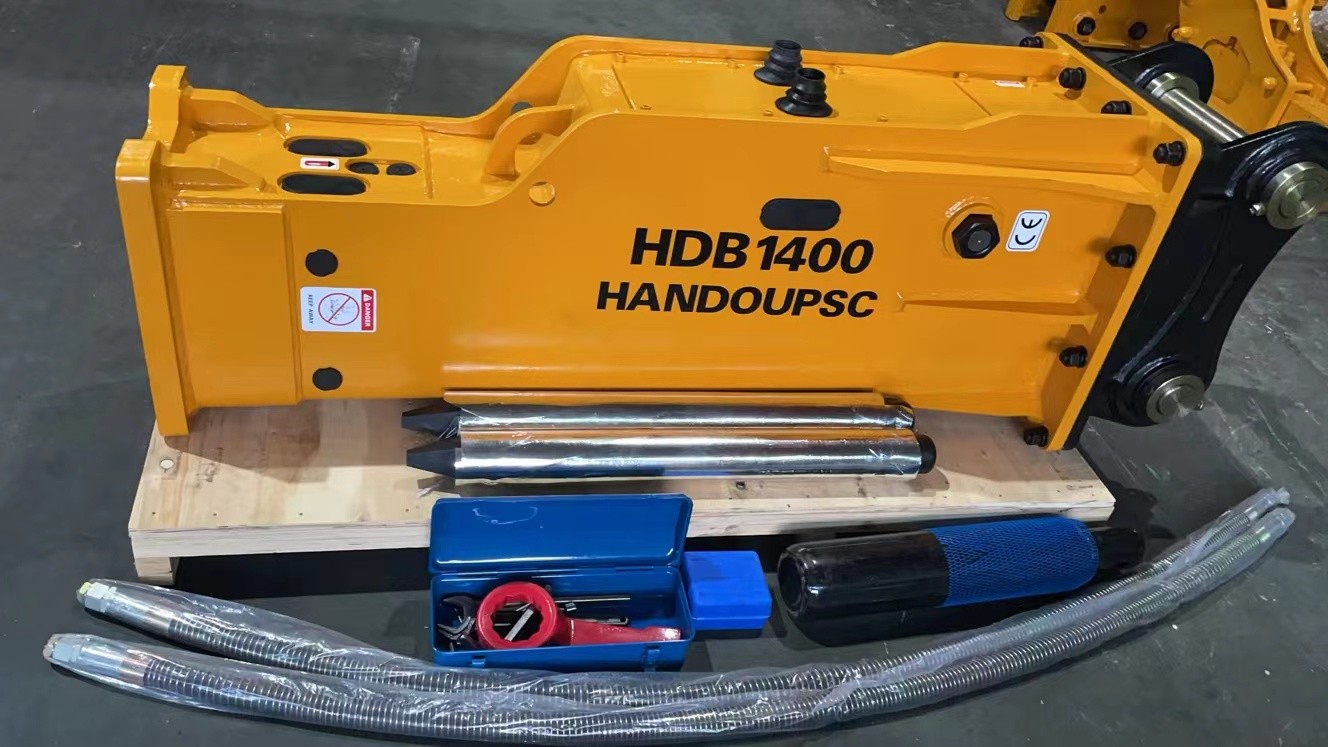 HANDOU Excavator Attachments HDB1400 Box Silenced Type Hydraulic Breaker