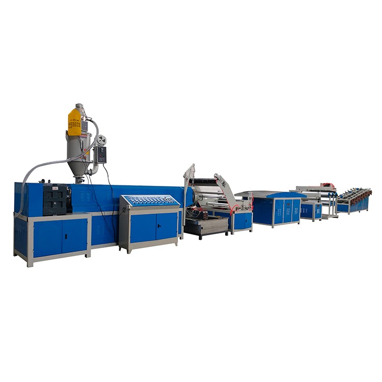 PP split film raffia rope making machine