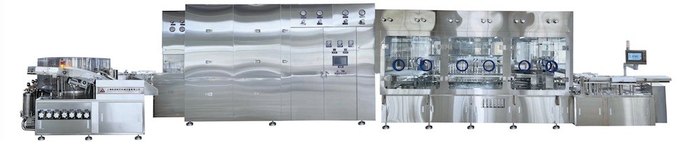 Ampoule small volume injection production line