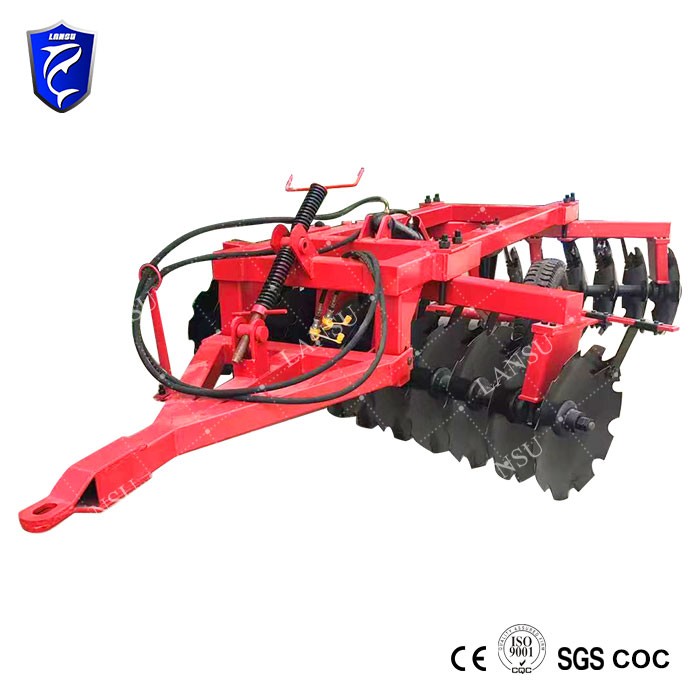 Farm machinery tractor trailed Hydraulic Offset Heavy-duty Disc Harrow