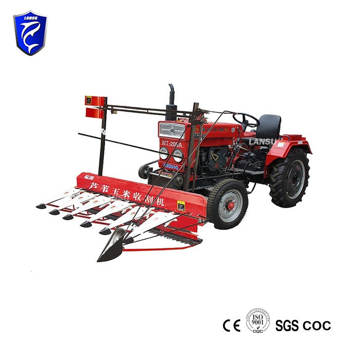 Tractor Mounted Rice Wheat Harvesting Machine Harvesters Wheat Reaper 