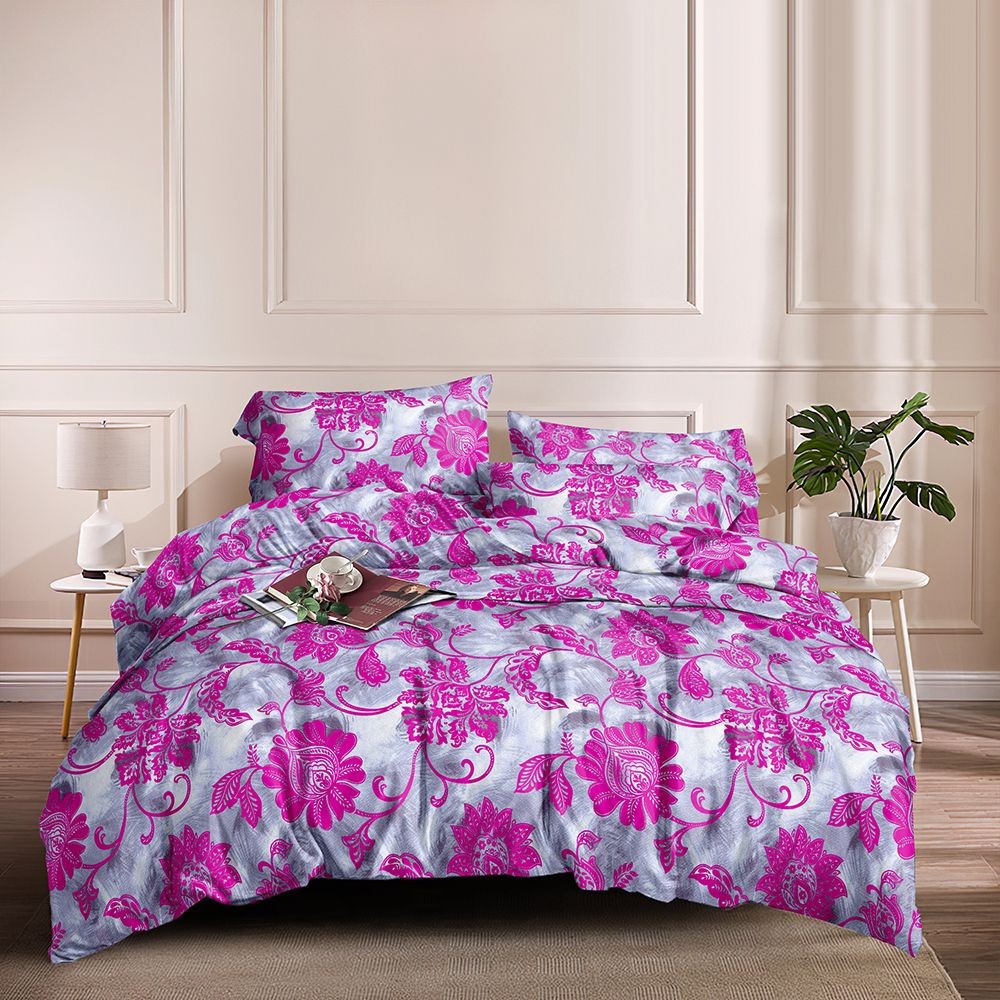 polyester printed bedsheet fabric stocklot in weifang 