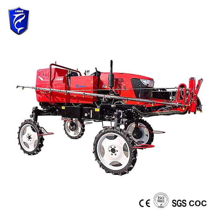 Agricultural Self-Propelled Boom Sprayer with Cab 50HP Diesel Engine