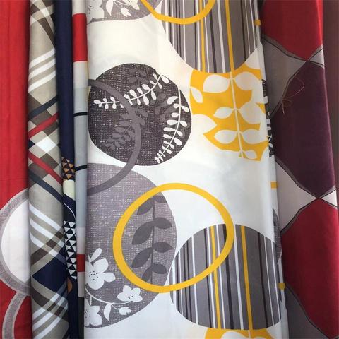 60-150gsm factory wholesale 100% polyester microfiber printed fabric 
