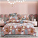 Factory wholesale 100%cotton printed bedsheet fabric  