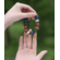 wholesale porcelain ceramic stone bead bracelet jade bangle