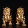 Gold Kylin Sculpture