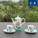 JINTANG 2Five piece tea set, bone china, one pot and two cups