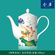 JINTANG 2Five piece tea set, bone china, one pot and two cups