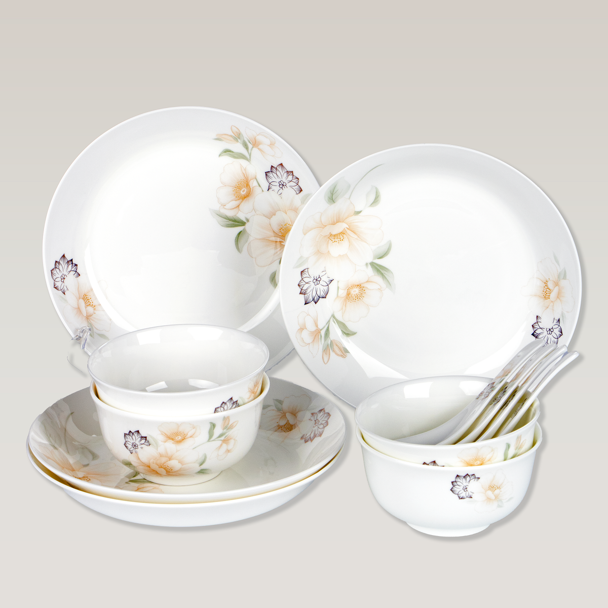 12pcs bone china dinner set