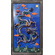 A Set of High Relief Nine-Dragon Wall Porcelain Panels