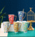 Enamel Continental Gold Medal Crown cup breakfast coffee cup