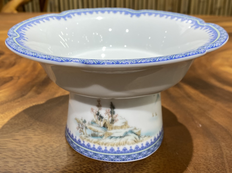 Fuchun Mountain Jutu High Temperature Blue Jade Porcelain