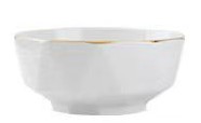 pure white with golden lip ceramic plate tableware set for home