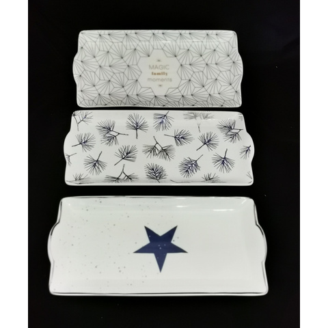 PORCELIAN RECTANGLE PLATE
