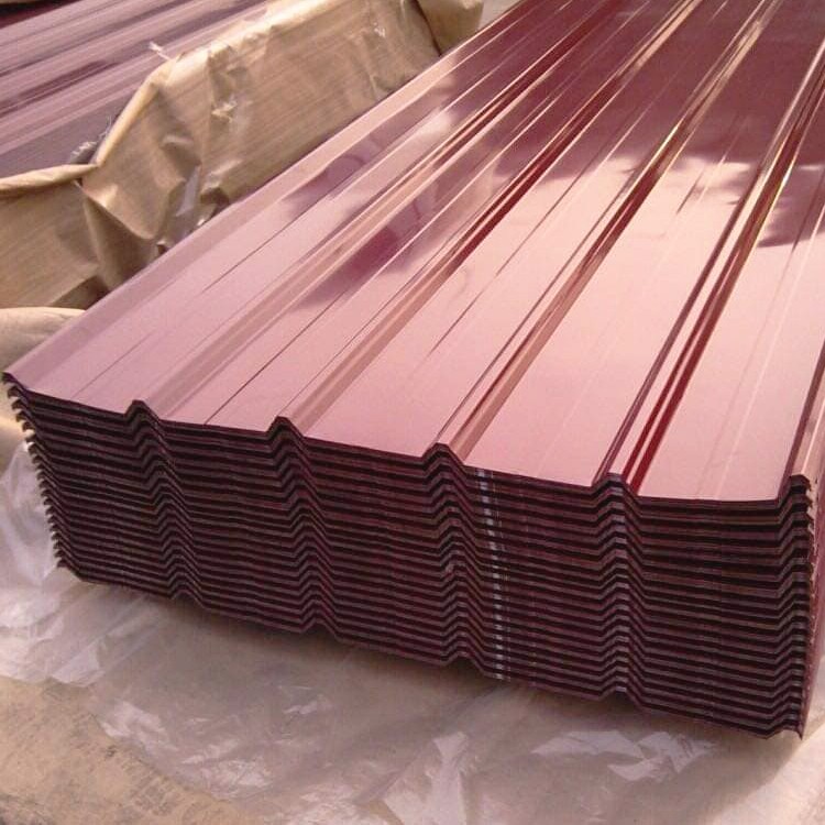 Prepainted Roofing Sheet PPGL PPGI Roofing Corrugated Steel Sheet