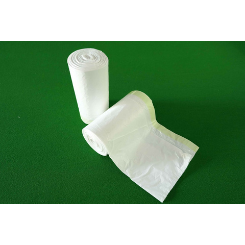 Wholesale disposable drawstring garbage bags on roll plastic bags