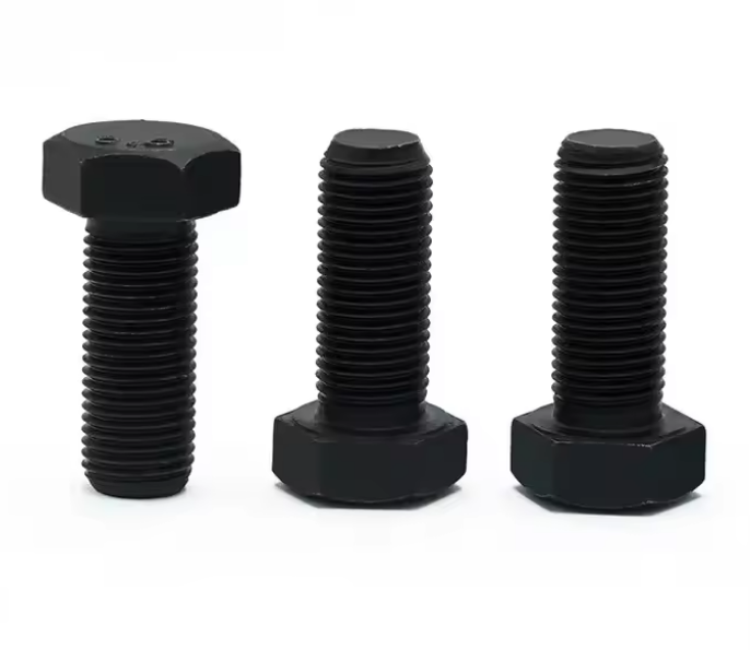 M5 M6 M8 DIN933 Grade 8.8 Steel Black Oxide Full Thread Hex Head Bolts