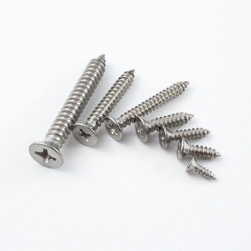 Cross Recessed Countersunk Head Self Tapping Screws