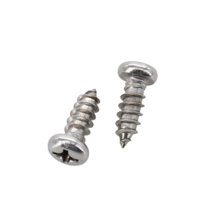 Stainless Steel Round Head Self-Tapping Screws 