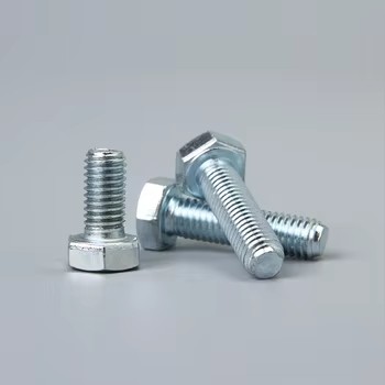 Hexagon head bolts Grade 4.8 zinc plated and Hot dip galvanizing 