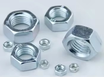 Carbon steel material hexagon head nuts various materials and grades 