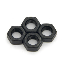 Factory Direct Sale DIN934 Grade8 Carbon Steel Black Hex Nut
