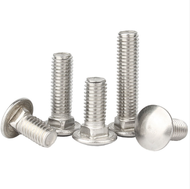  Stainless Steel Carbon Steel Din603 Carriage Bolt