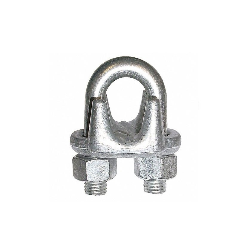 Carbon Steel Wire Rope Single Double Clamp