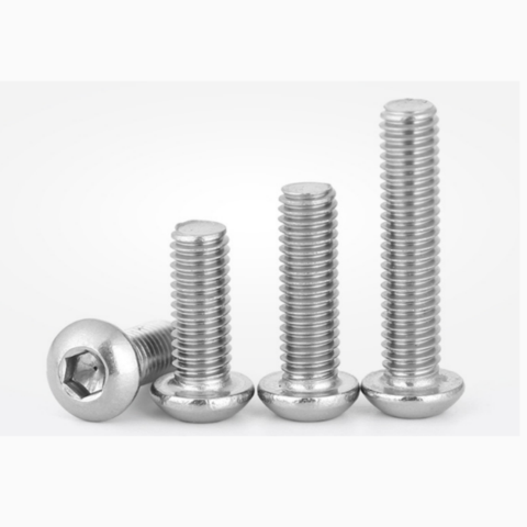  Carbon steel black pan head screw znic blue hexagon socket head bolts