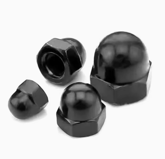 M3-24 din 1587 carbon steel hexagon dome cap nut