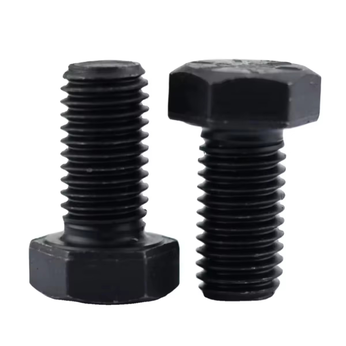 ASTM HEX  BOLT  GRADE 2 5  8 BLACK  ZINC  